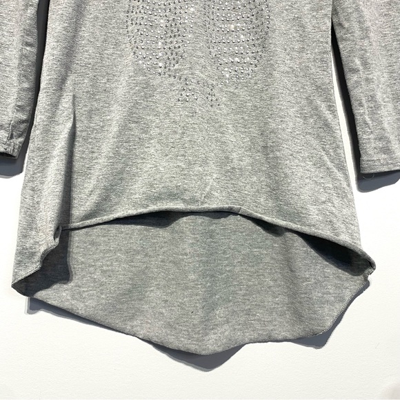 *FREE WITH PURCHASE*Junior Girls Long Sleeve Owl Rhinestone Tunic / 12 - Picture 3 of 9
